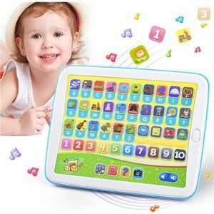 Bilingual Spanish & English Learning Toys for  Kids, Colors Learning Pad